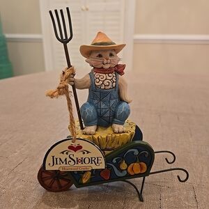 Jim Shore "Country Living" Cat Figurine